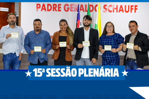 15ª SESSÃO PLENÁRIA