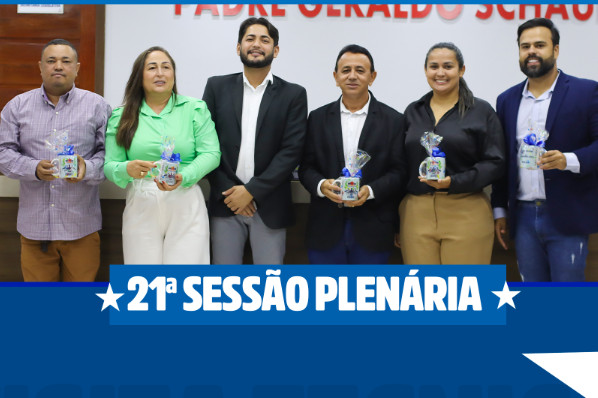 21° SESSÃO PLENÁRIA ORDINÁRIA