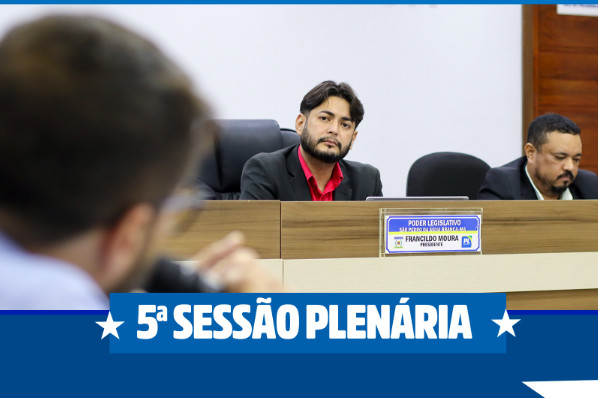 5ª Sessão Plenária Ordinária