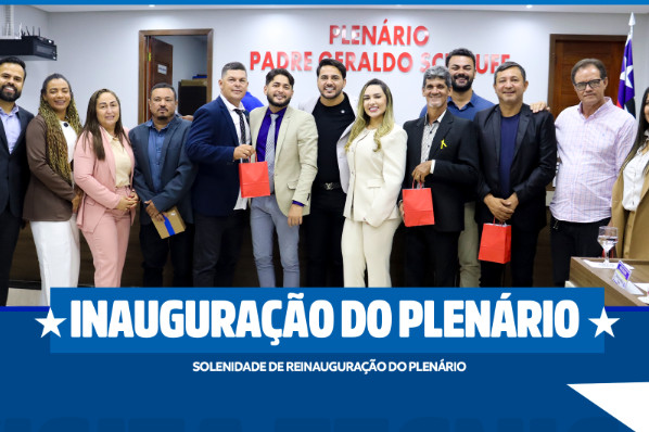 Reinauguração do Plenário